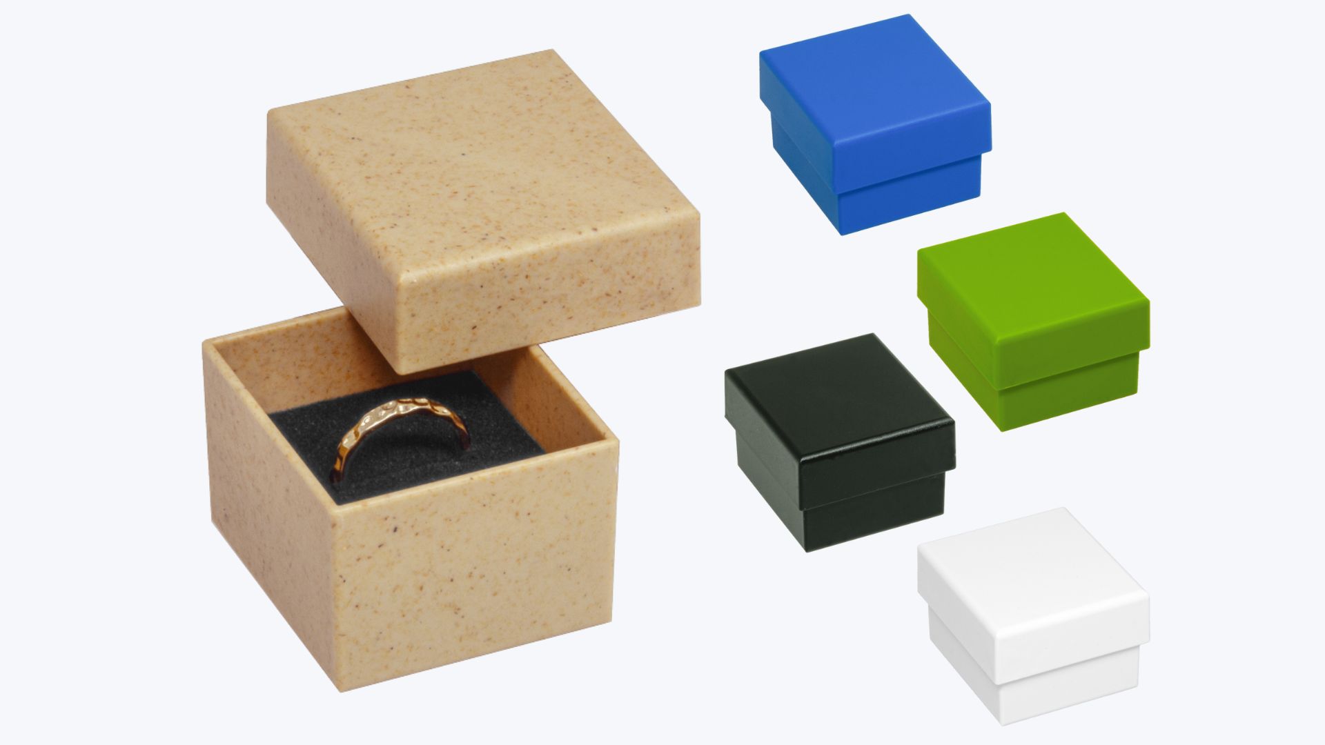 Serie 1560 EARTH.<br>Schachtel aus Biokunststoff.