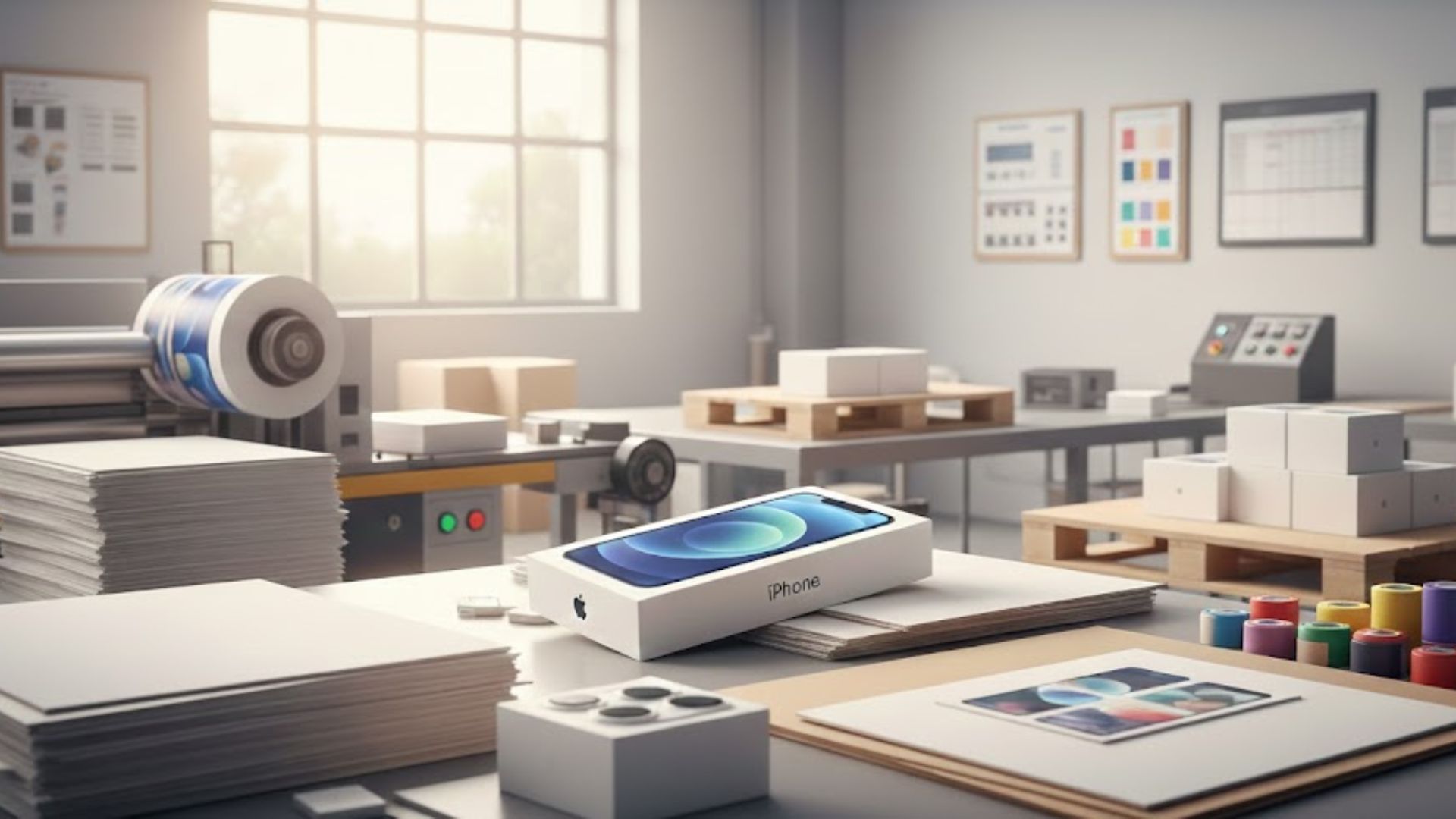 Materialeinsatz & Konstruktion der Apple Verpackung