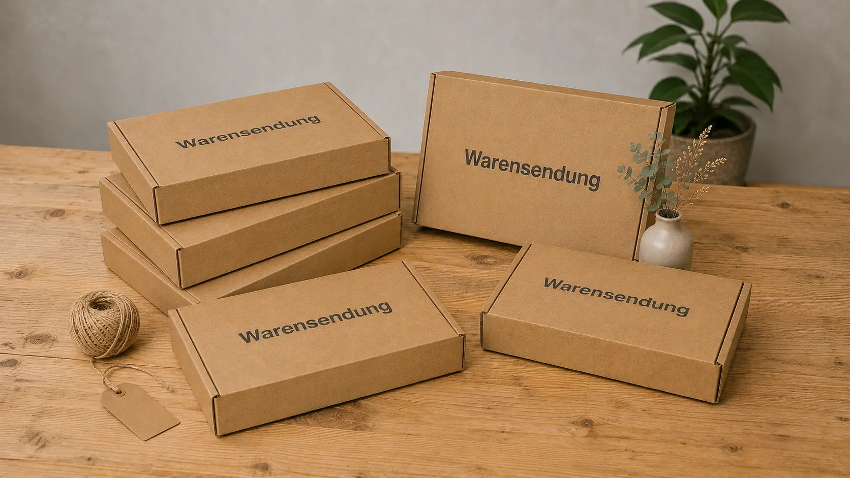 Wie wird eine Warensendung richtig verpackt?