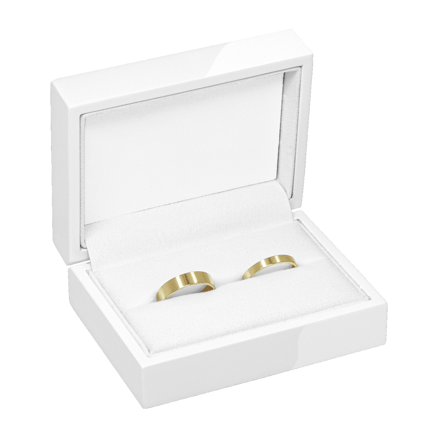 Holzetuis für Ringe - Trauringe