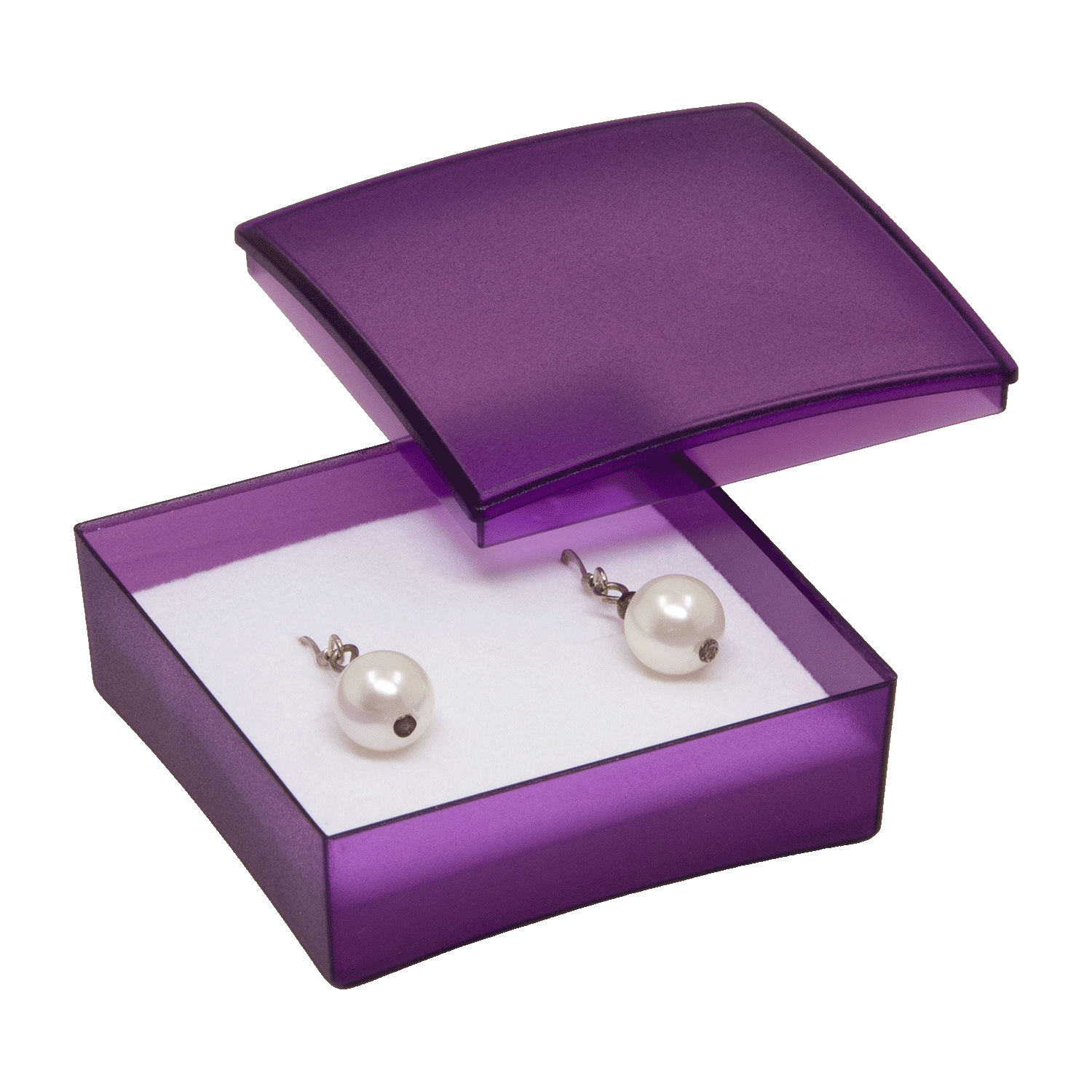 Schmuckschachteln aus Kunststoff für Kettenanhänger - Ohrringe