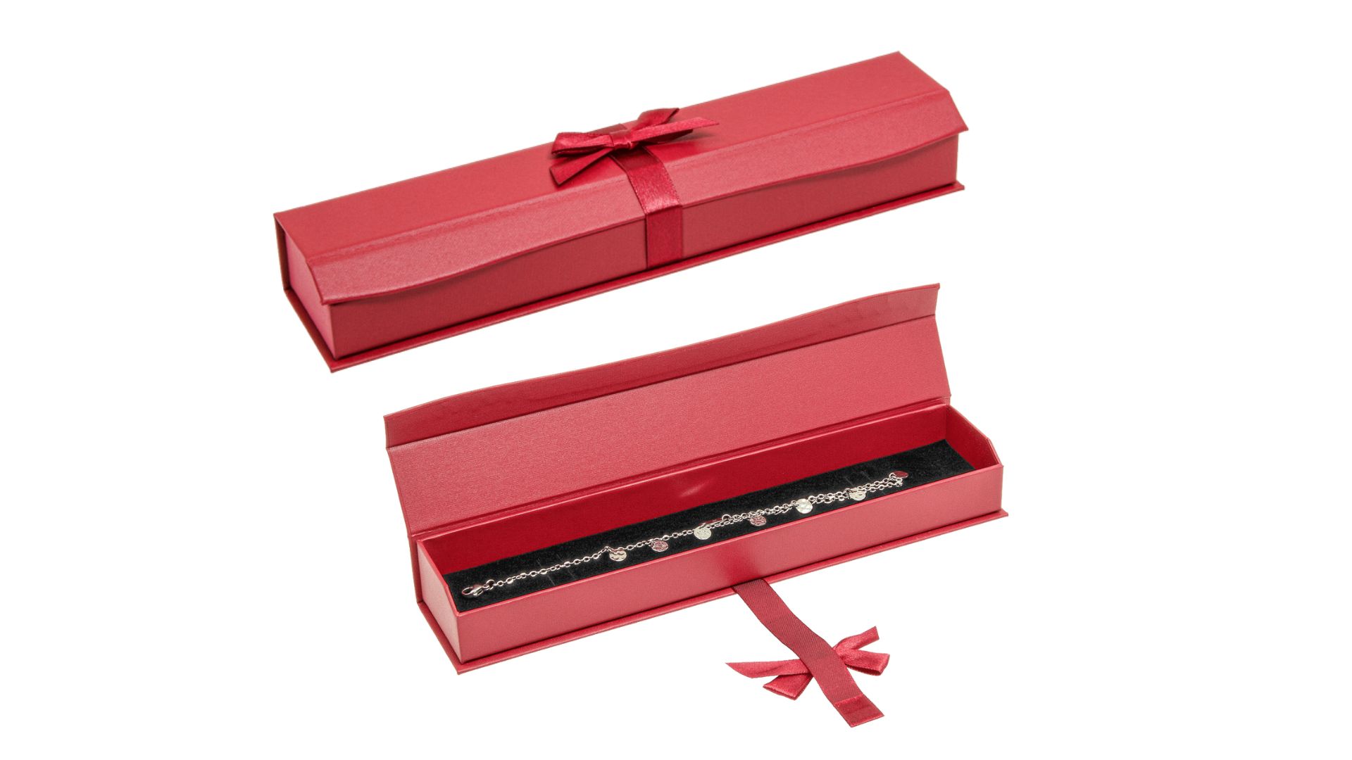 Serie 0275 CELEBRATION.<br>Unsere Kartonetuis mit Schleife.