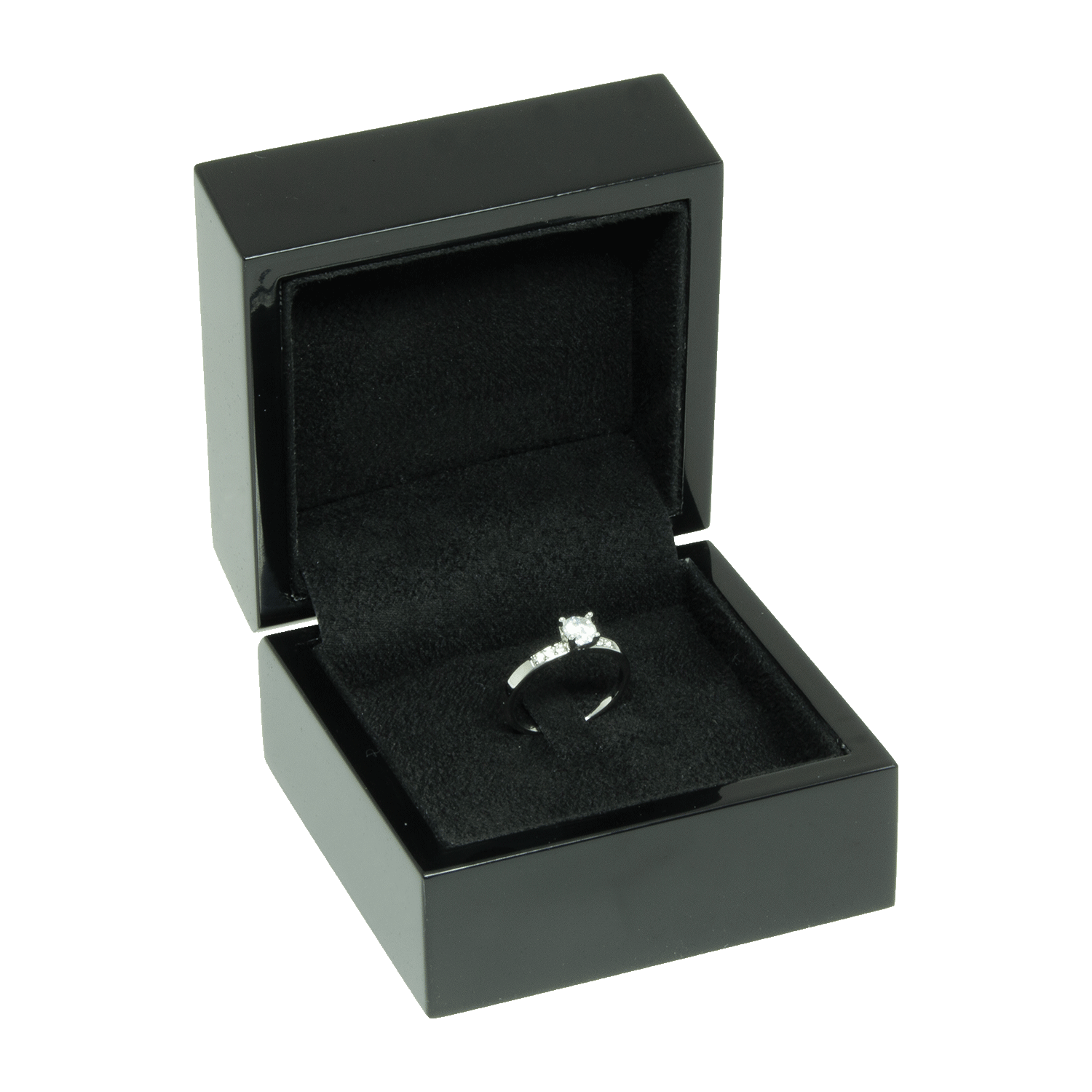 Holzetuis für Kettenanhänger - Ohrringe - Ringe