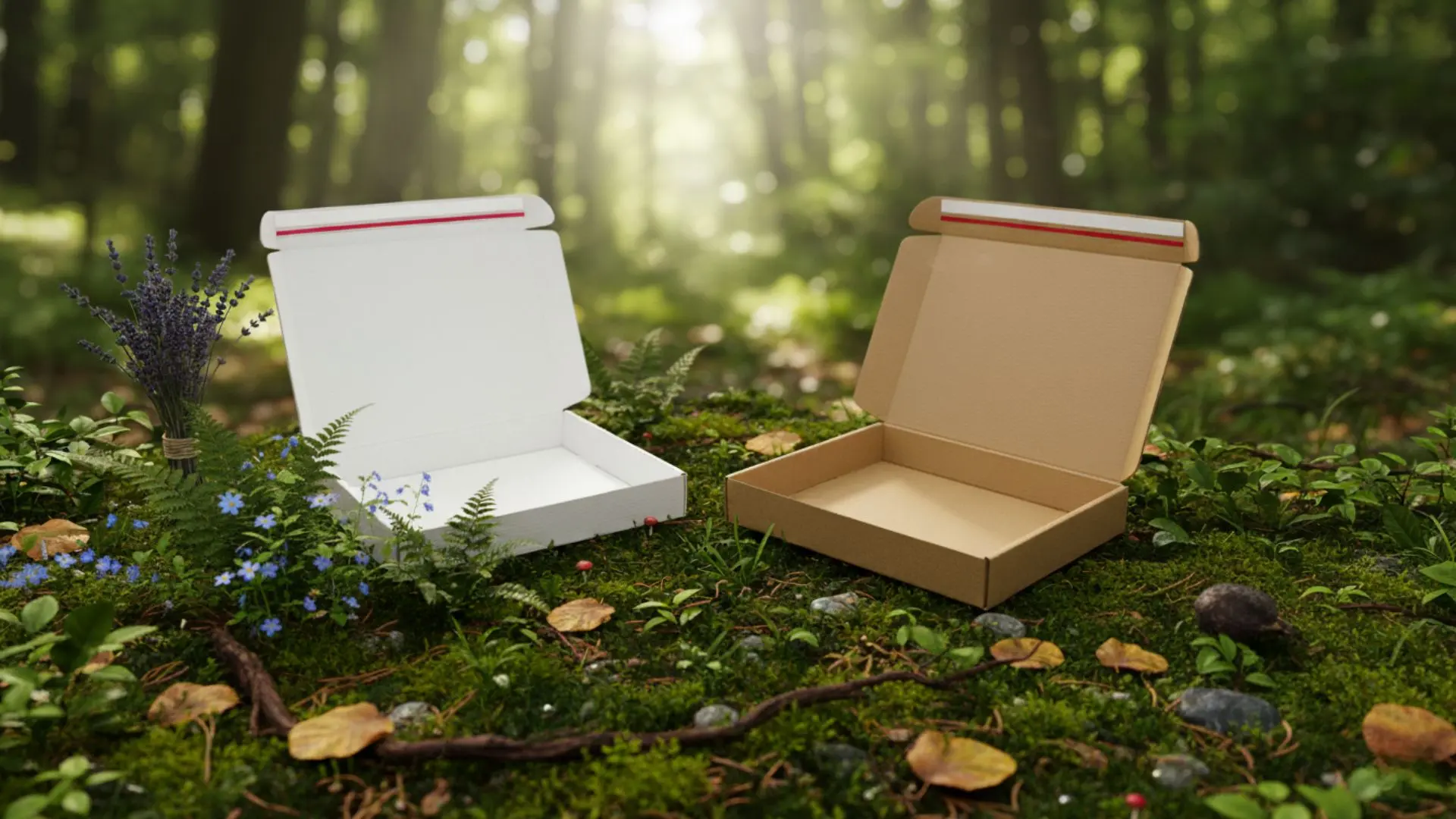 Nachhaltige Warensendung.So geht’s umweltfreundlich.